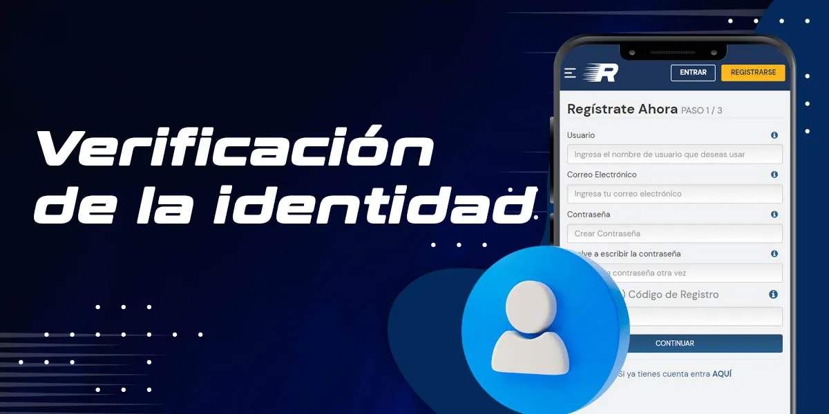 Proceso de verificación de identidad para nuevos usuarios de Rushbet